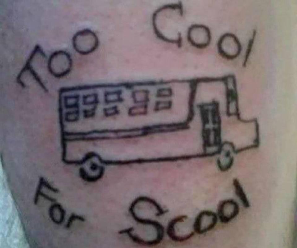 Misspelt tattoo