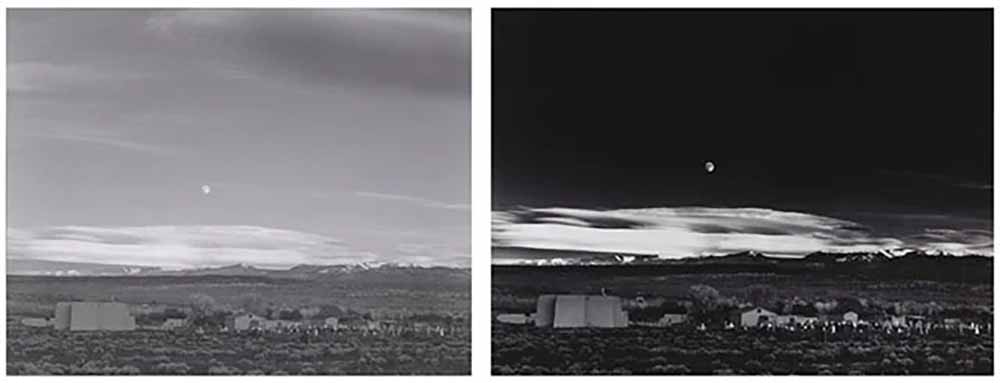 Heavily photoshopped landscape