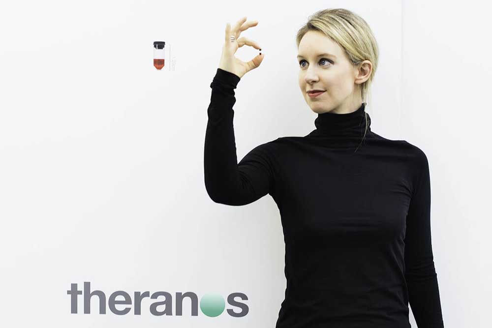 Theranos advert