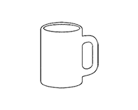 Mug with photo on side